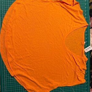 Old Navy Vibrant Orange Sleeveless Crop Top